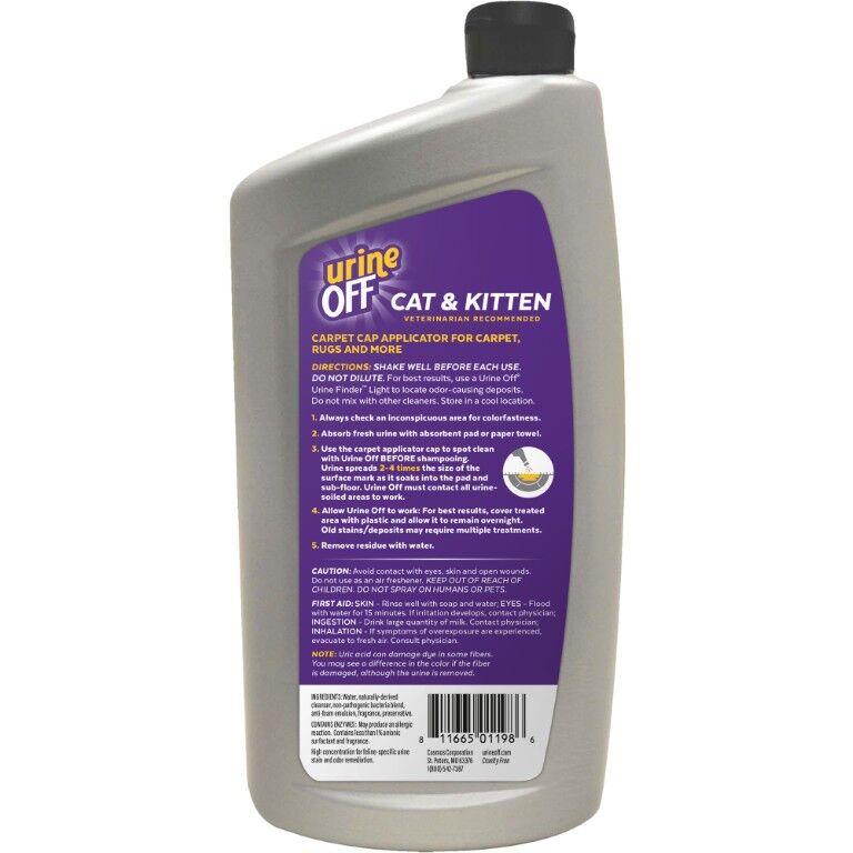 Urine Off Cat & Kitten Carpet Applicator, 32-Oz