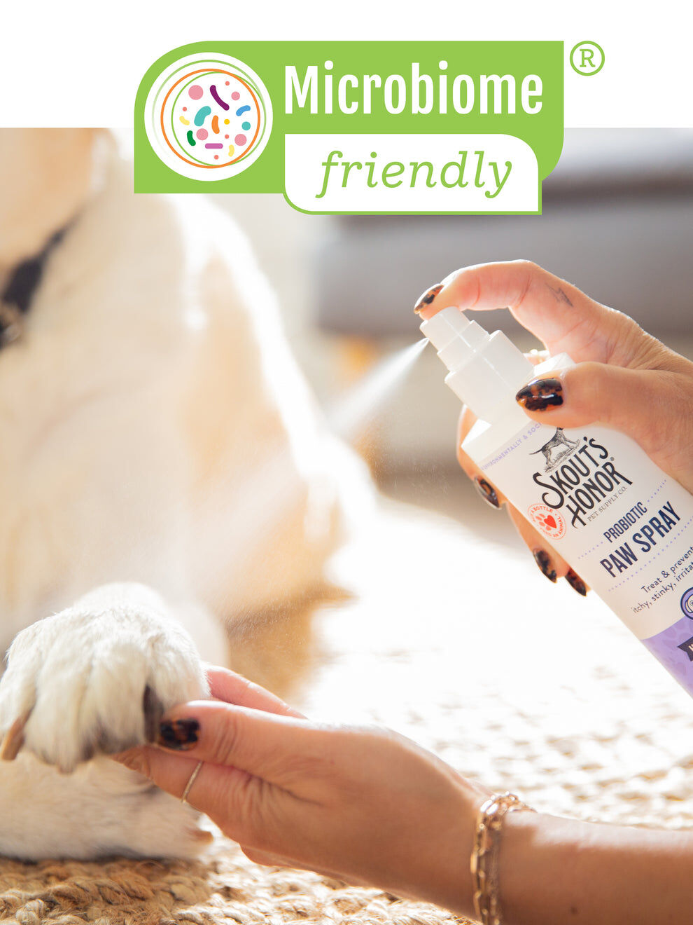 Skout's Honor Probiotic Paw Spray, 8-Oz