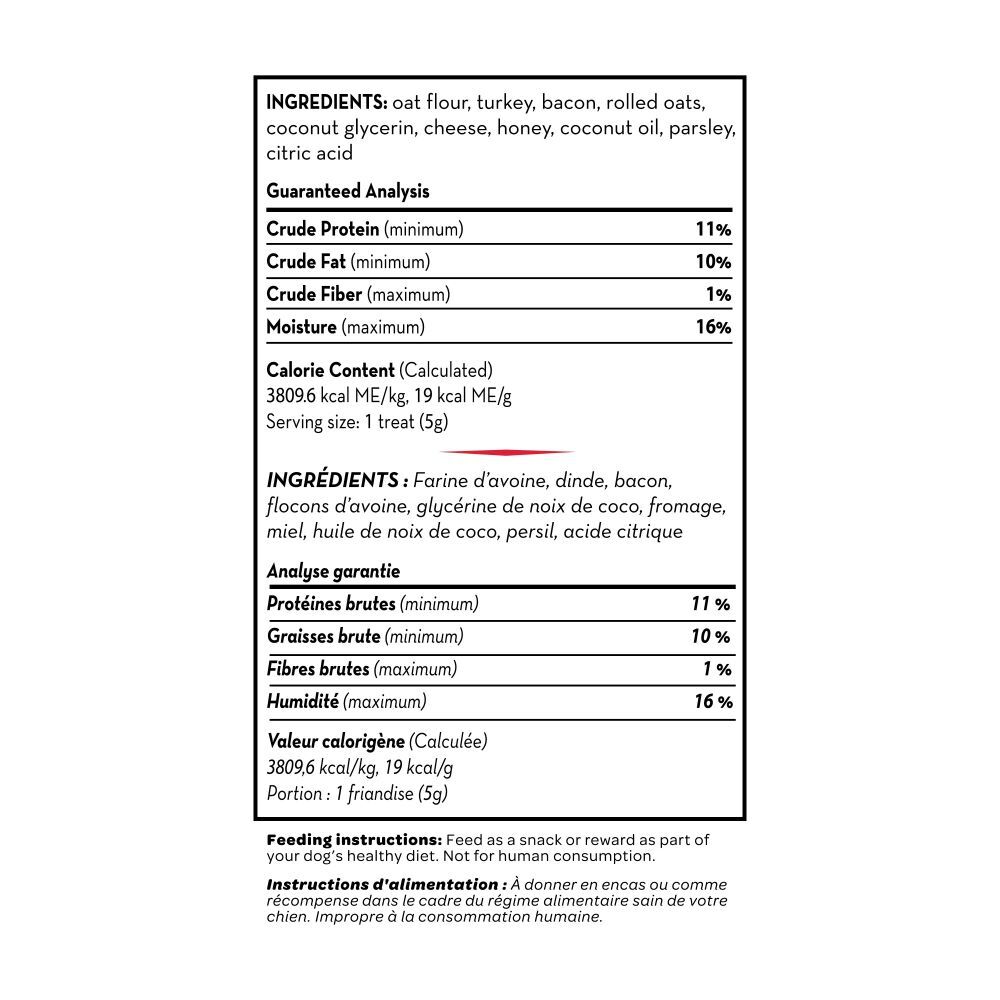 KONG Kitchen Soft & Chews Join The Club Sandwich Dog Treats, 7-Oz