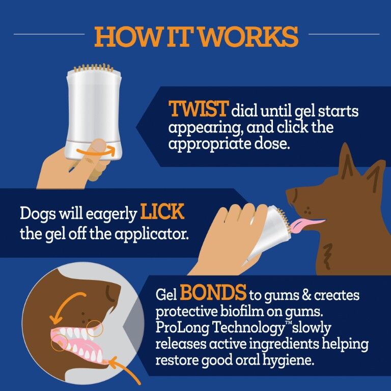 Twist & Lick Dental Gel For Dogs Chicken Flavor, 1.83-Oz