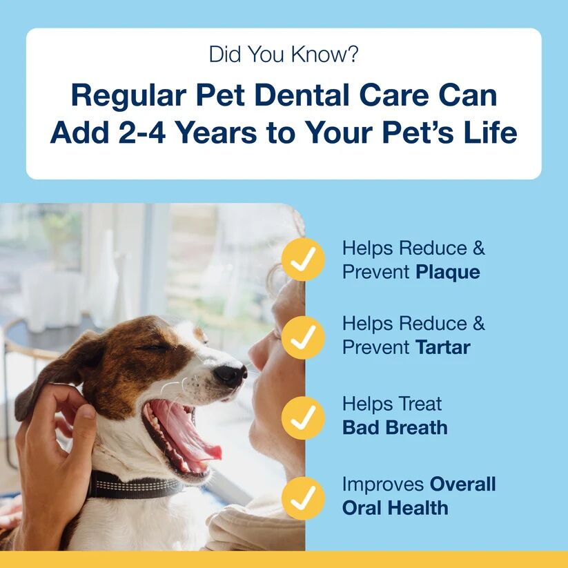 ProDen PlaqueOff Mini Dog Dental Care Bones PB & Banana Flavor, 20-Ct