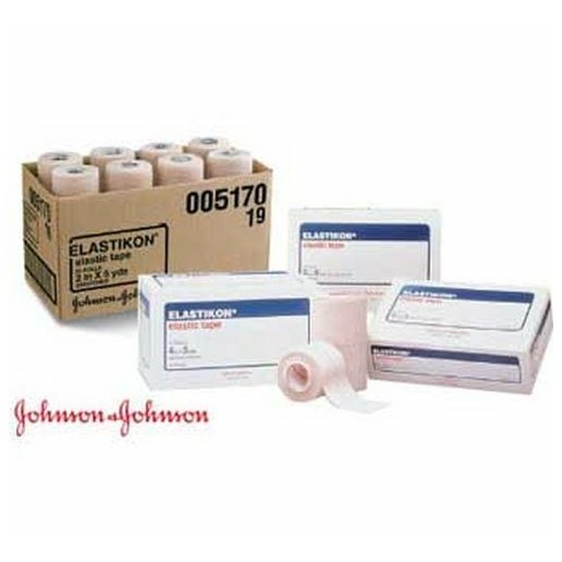 Johnson & Johnson Elastikon Elastic Tape, 2" X 2.5 Yd, 6-Pack