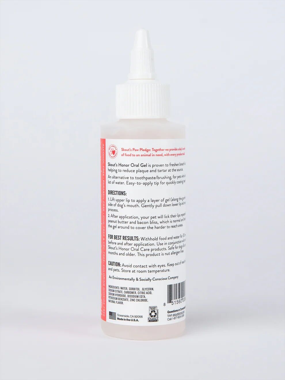 Skout's Honor Peanut Butter & Bacon Oral Gel,  4-Oz