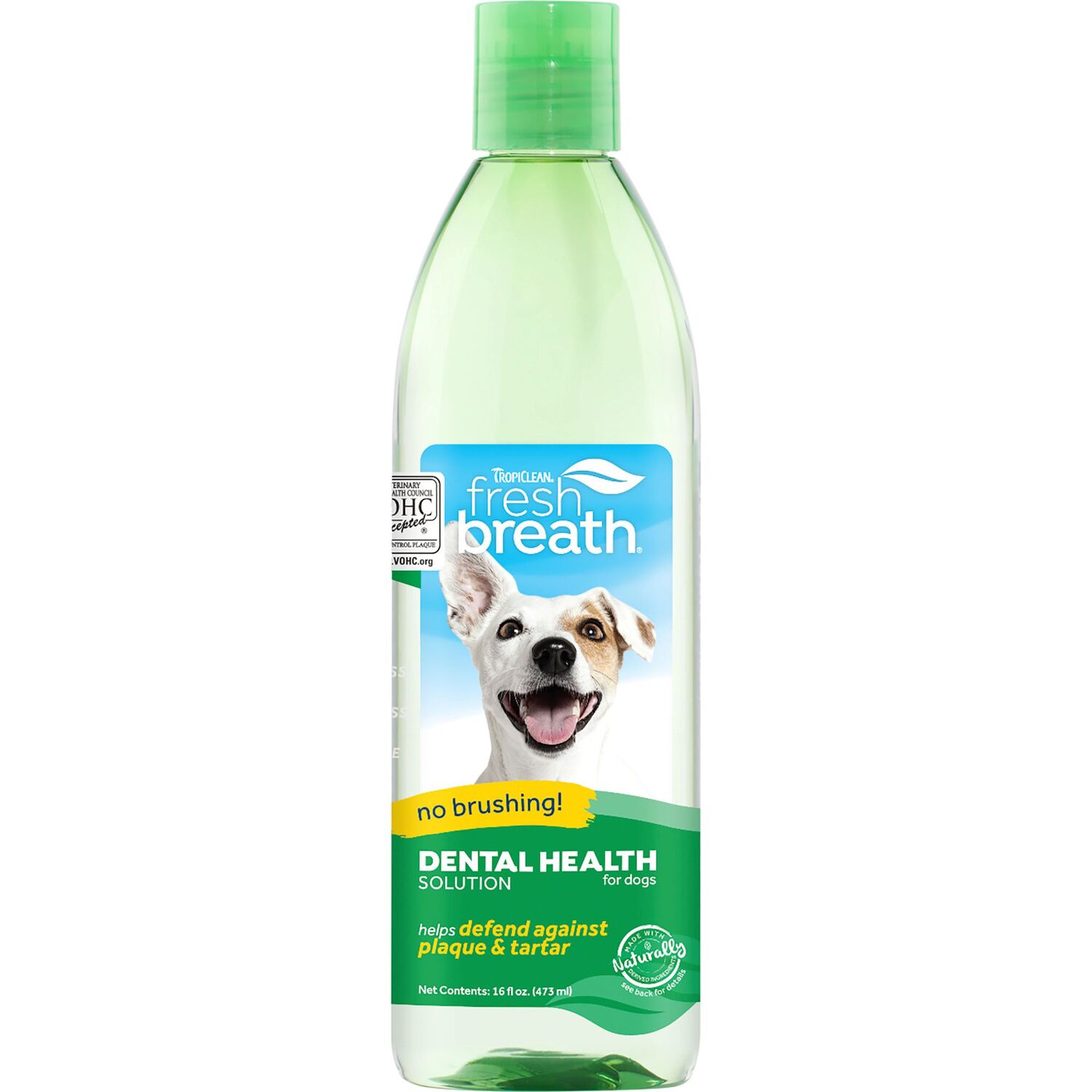 TropiClean Fresh Breath Dental Health Solution for Dogs, 8-Oz