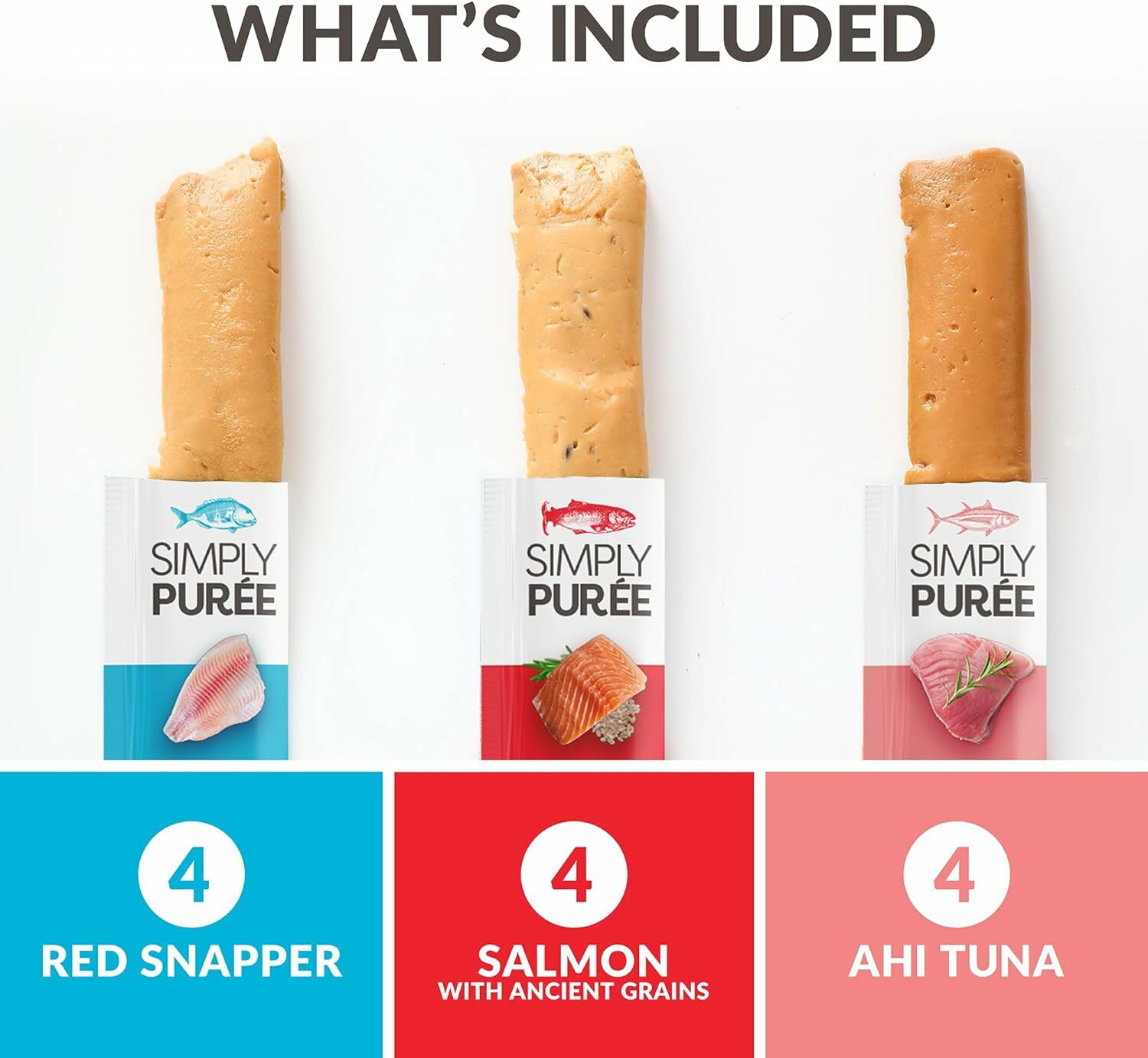 Wild Eats Simply Puree Cat Treats Variety Pack