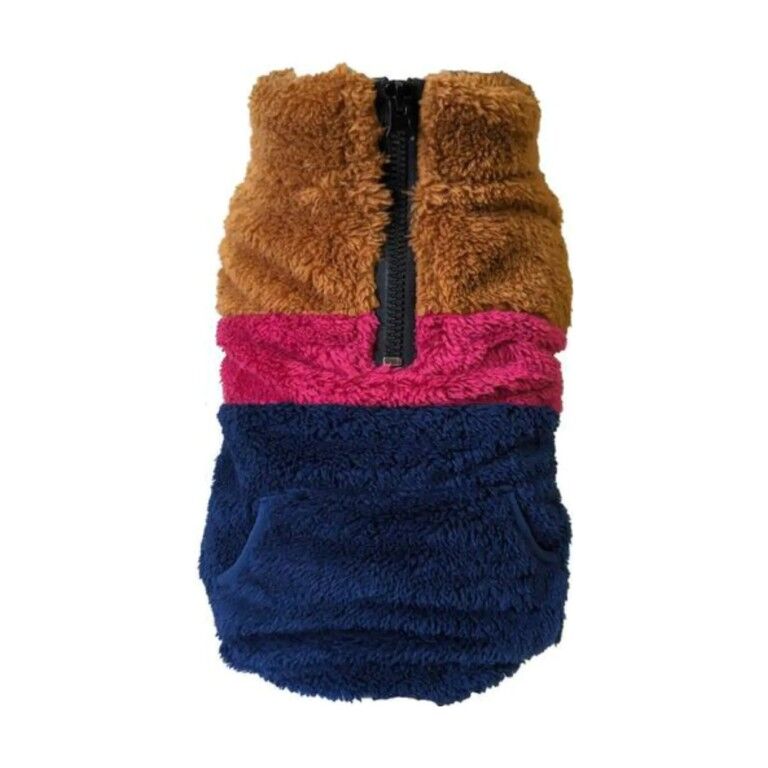 Fashion Pet Caramel Colorblock XSmall Dog Vest