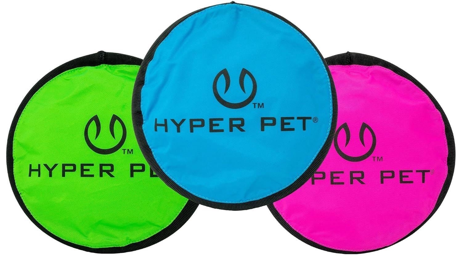 Hyper Pet Flippy Flopper Dog Frisbee Assortment, 9-In