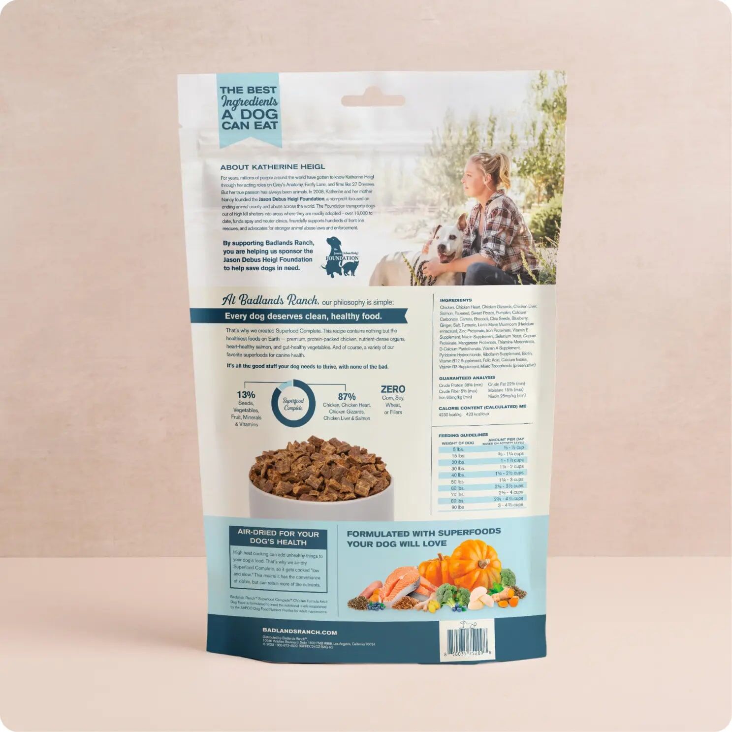 Badlands Ranch Superfood Complete Chicken Formula Dog Food, 24-Oz