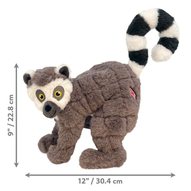 KONG Scampers Lemur Dog Squeaker Toy