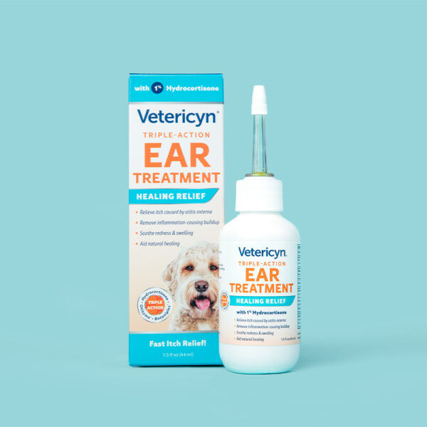 Vetericyn’s Triple-Action Ear Treatment, 1.5-Oz
