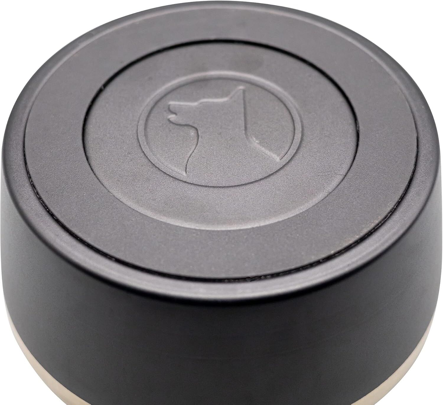 Lucky Dog Indulge 5 Black Double Wall Stainless Steel Dog Bowl, 40-Oz