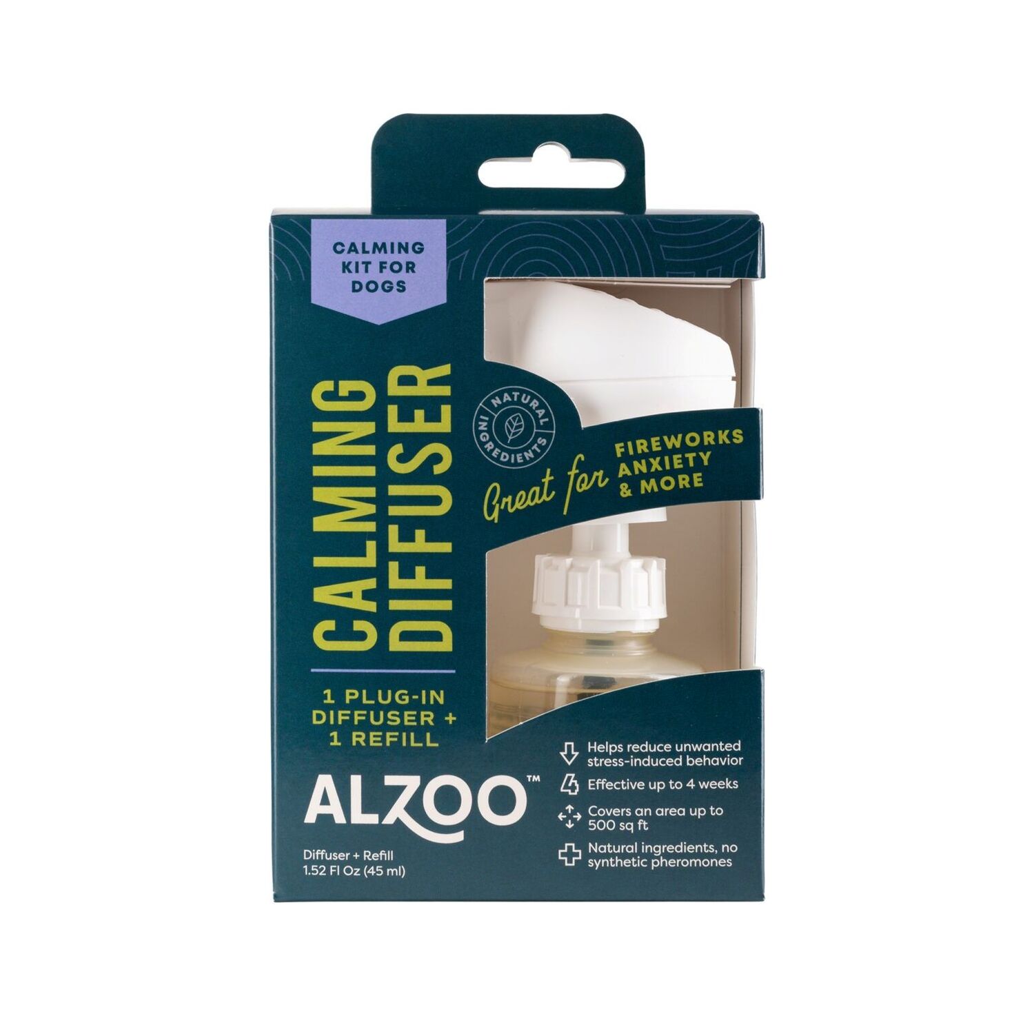 Alzoo Plant-Based Flea & Tick Squeeze-On For Dogs