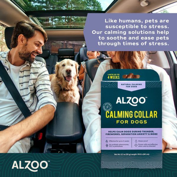 Alzoo Plant-Based Calming Collar For Dogs