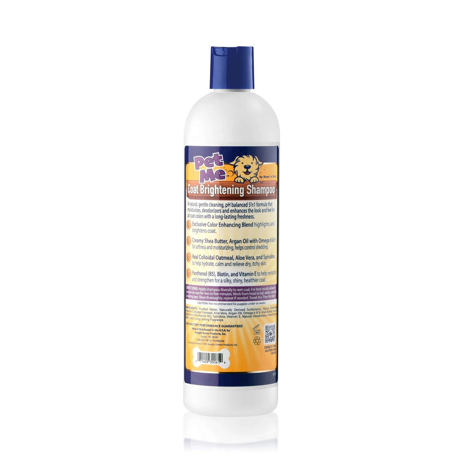 Mane 'n Tail Pet Me Coat Brightening Shampoo, 16-Oz