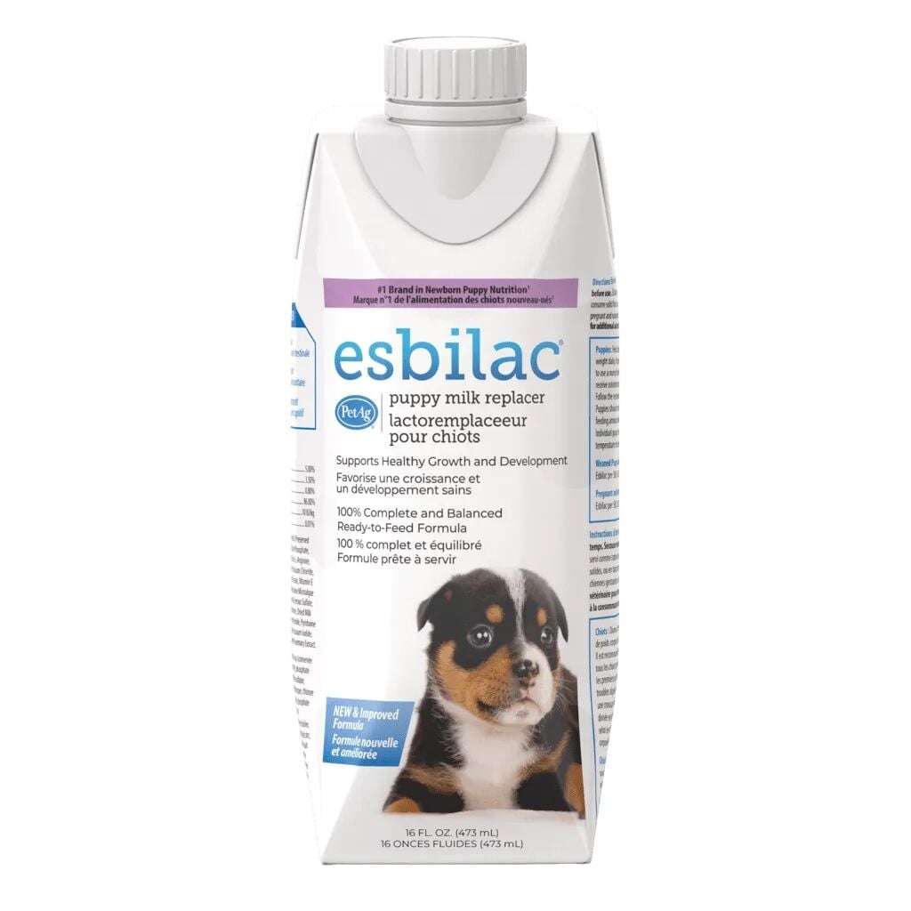 PetAg Esbilac Puppy Milk Replacer Liquid, 16 oz.