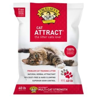 Dr Elsey's Cat Attract Litter, 40-Lb