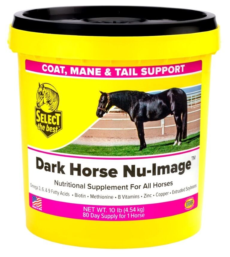 Select The Best Dark Horse Nu-Image Coat, Mane & Tail Support, 5-Lb