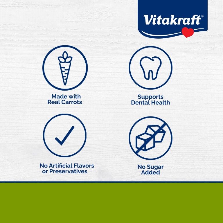 Vitakraft Slims With Carrot Small Animal Treat, 1.75-Oz