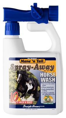 Straight Arrow Spry-Away Horse Wash - 32 oz