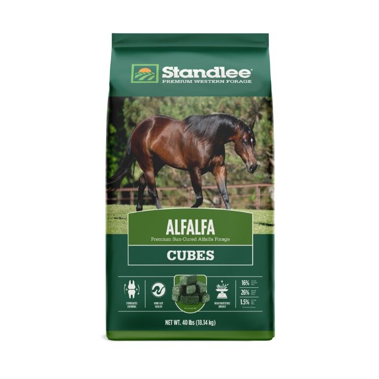 Standlee Premium Western Forage Alfalfa Hay Cubes, 40 lb.