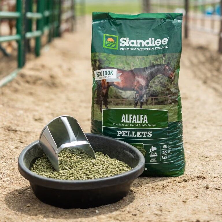Standlee Premium Western Forage Alfalfa Hay Pellets, 40-Lb