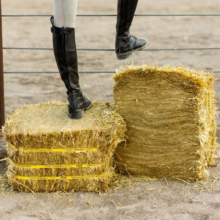 Standlee Premium Products Certified Straw Compressed Bale Animal Bedding, 3.6-Cu Ft
