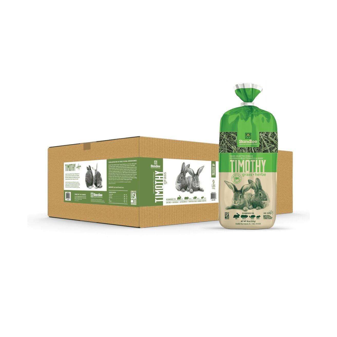 Standlee PremiYum Western Timothy Small Animal Hay, 48-Oz