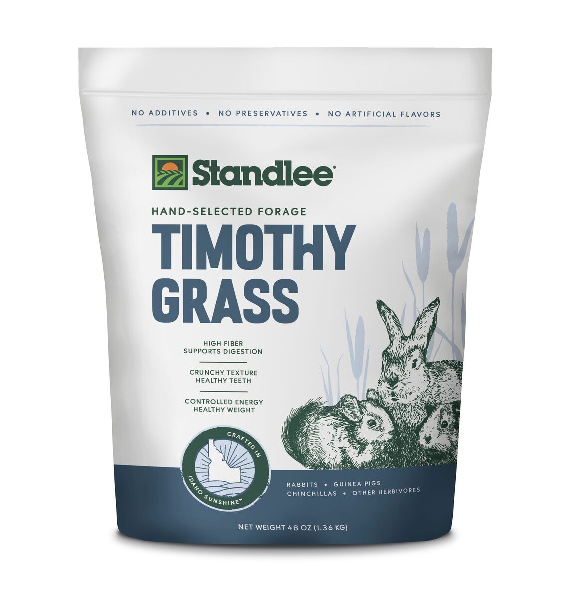 Standlee Premium Western Timothy Small Animal Hay, 48 oz.