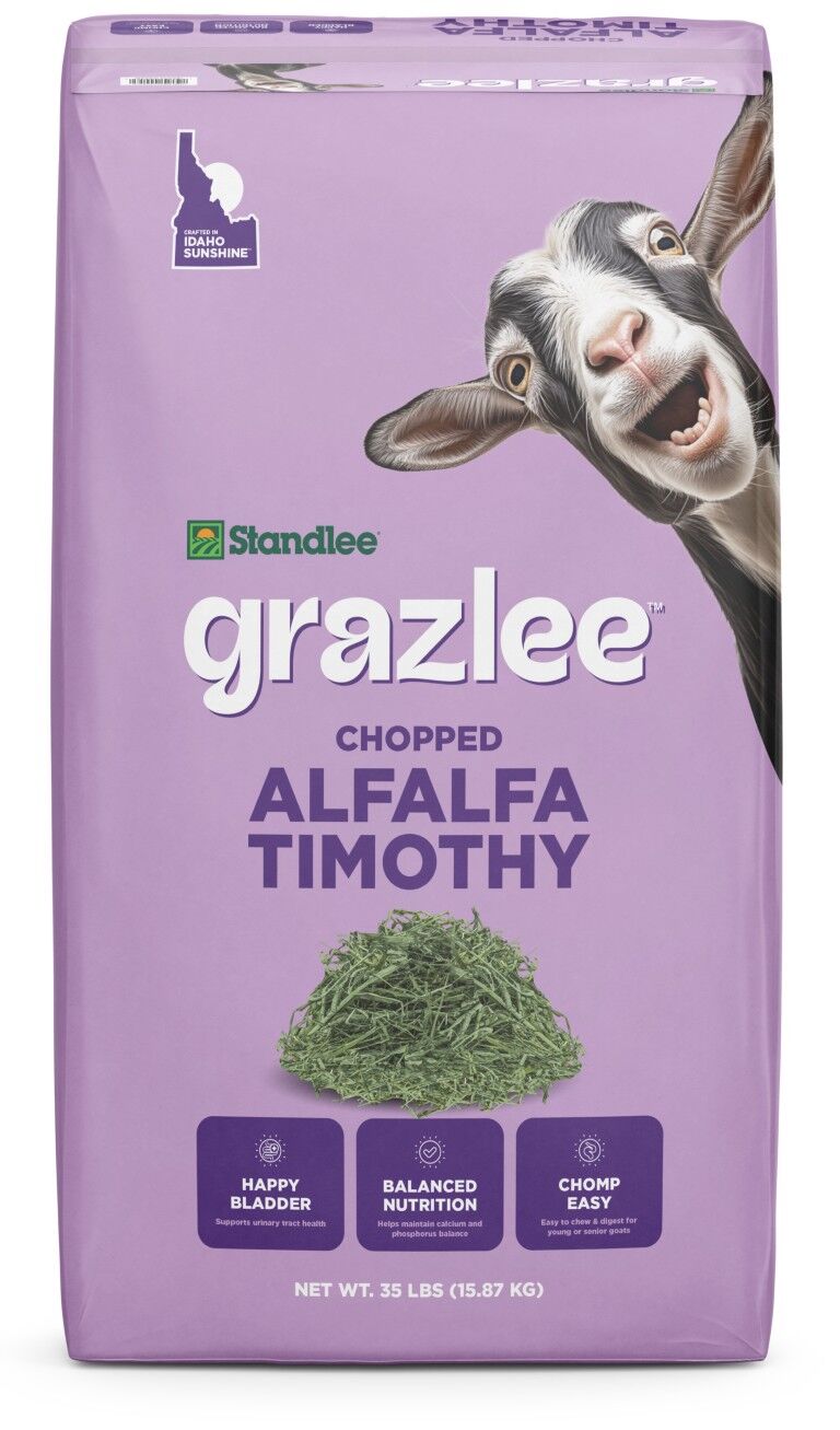 Standlee Grazlee Alfalfa/Timoty Chopped Forage for Goats, 35-Lb