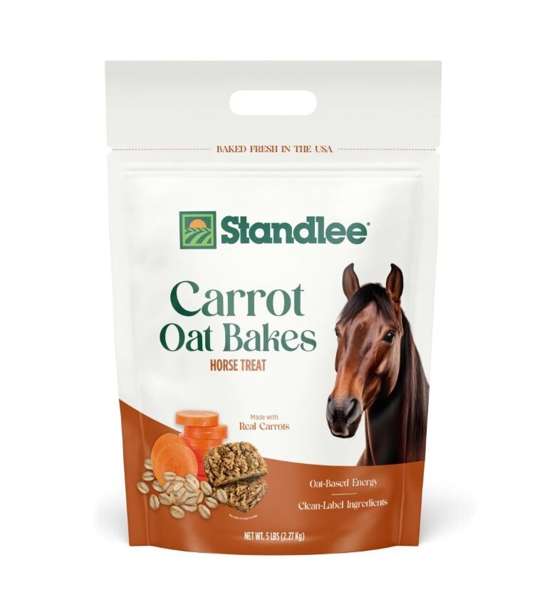 Standlee Carrot Oat Bakes Horse Treats, 5-Lb