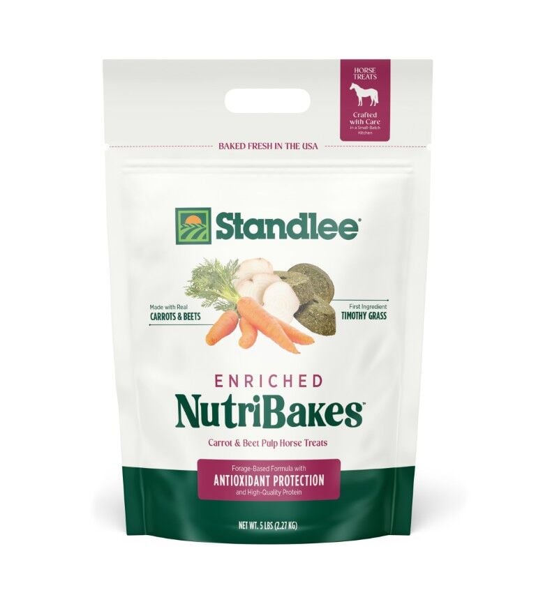 Standlee NutriBakes Timothy/Carrot/Beet Pulp Premium Forage Treats, 5-Lb