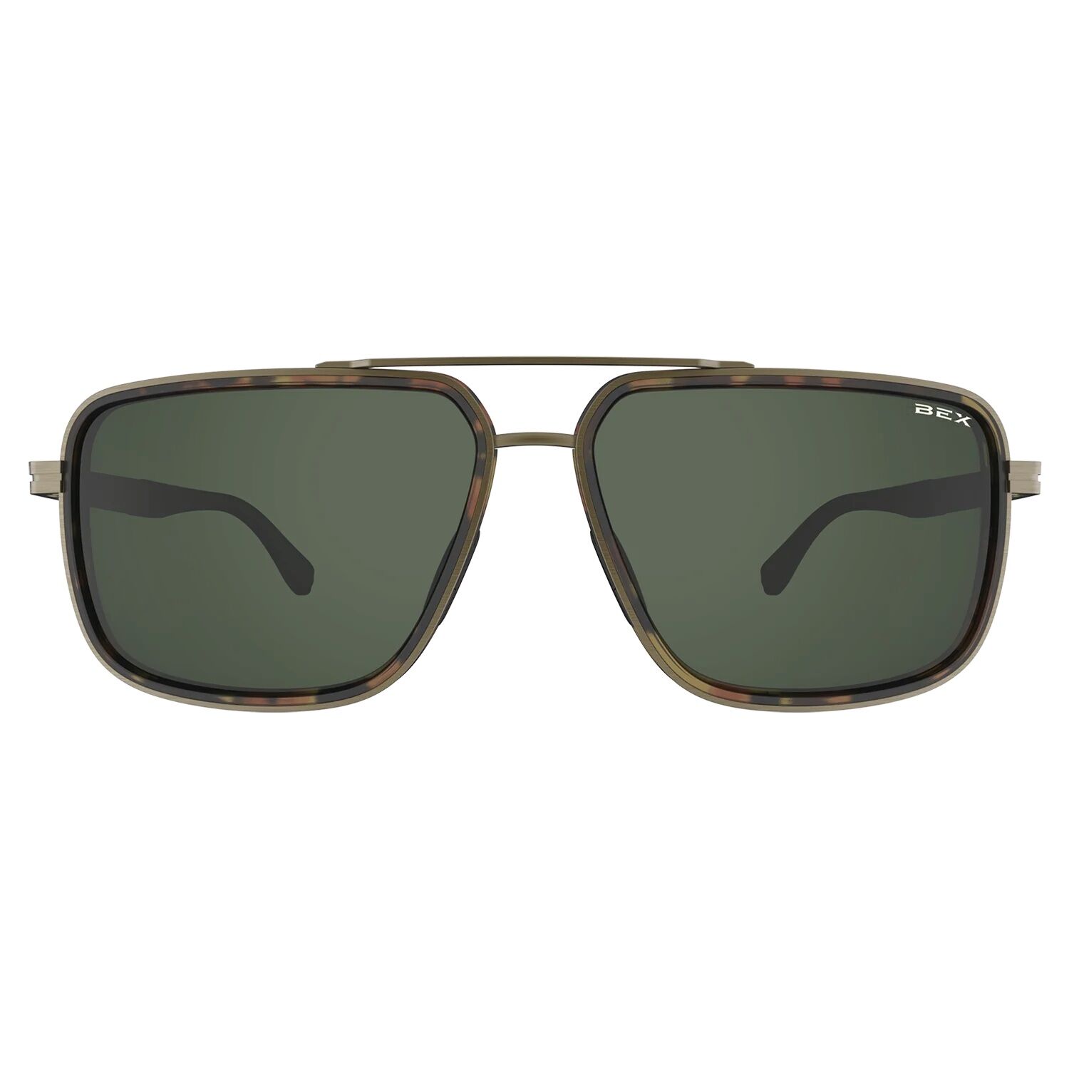 Bex Dusk Bronze/Forest Hybrid Full-Frame Sunglasses
