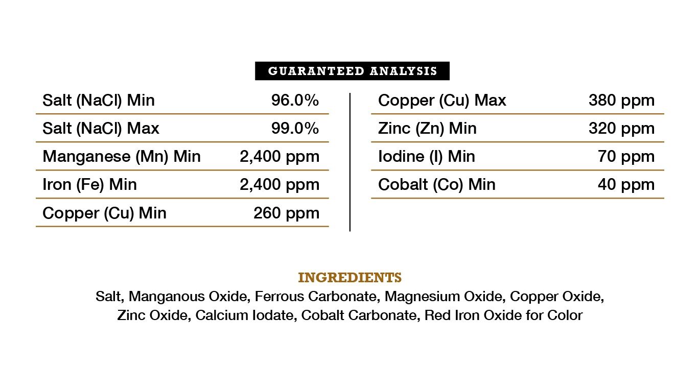 American Stockman Big 6 Mineral Salt Bag, 50-Lb