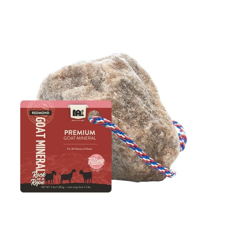 Redmond Goat Rock On A Rope, 3-Lb