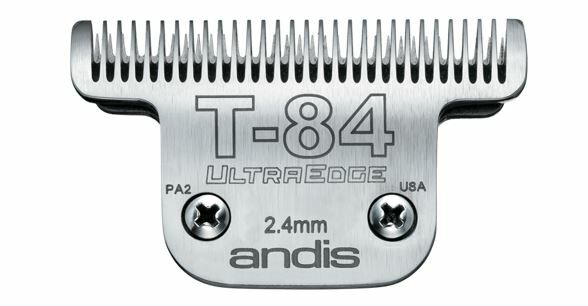 Andis Detachable Blade Size T-84 - Chrome Finish