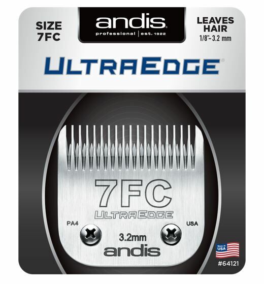 Andis Detachable Blade Size 7Fc - Chrome Finish
