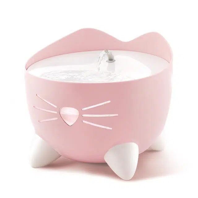 Catit PIXI Pink Ergonomic Cat Drinking Fountain