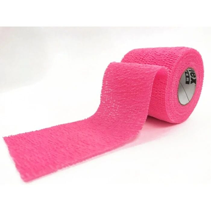 Andover Neon Pink PowerFlex Self Adherent Tape, 4-In X 5-Ft