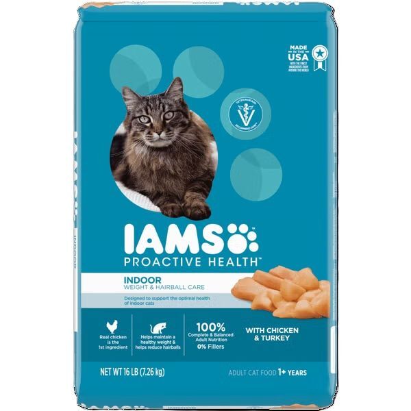 Imas Proactive Health Adult Indoor Weight & Hairball Car with Chicken & Turkey, 16-Lb