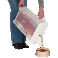 Buddeez Bag-In Pet Food Dispenser, 16-Qt