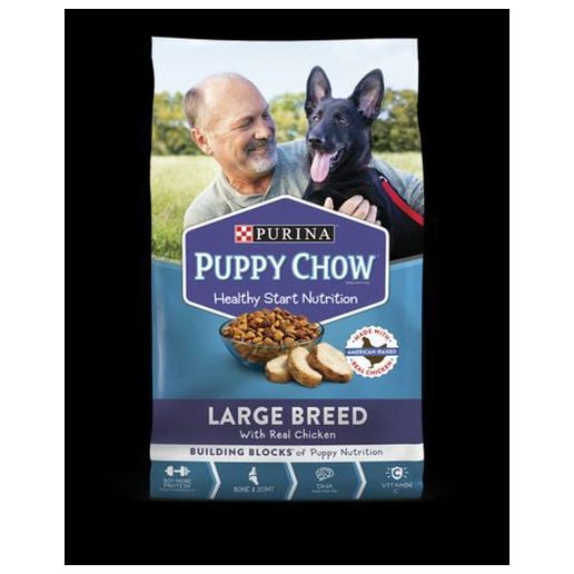 Purina 30 lb Bag Large Breed Puppy Chow- Chicken Food Purina