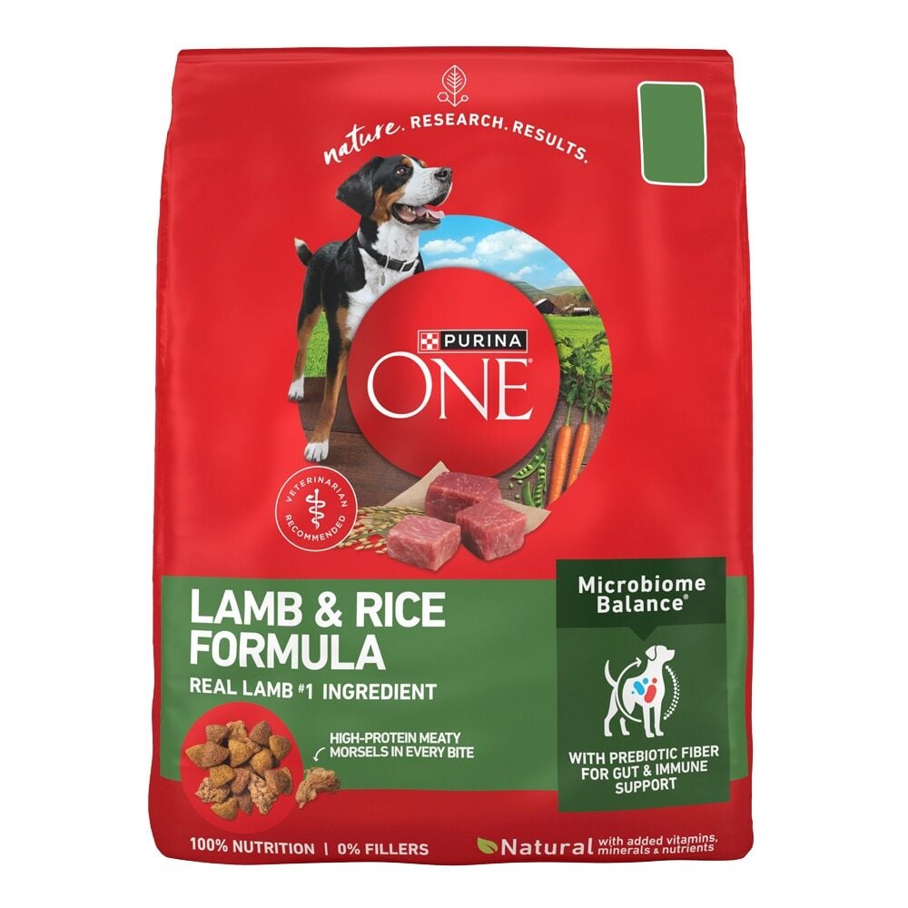 Purina ONE Lamb & Rice Formula Dog Food, 31 lb.