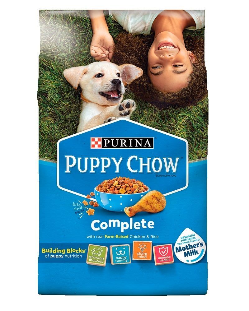 Purina Puppy Chow Complete Chicken & Rice Puppy Dog Food, 30-Lb