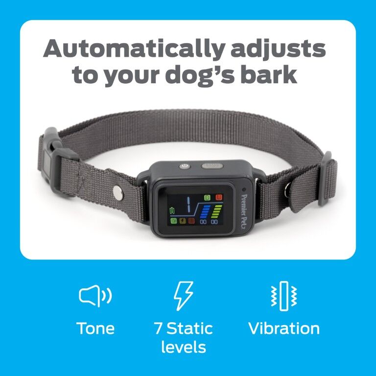 Premier Pet Bark Collar With Digital Display