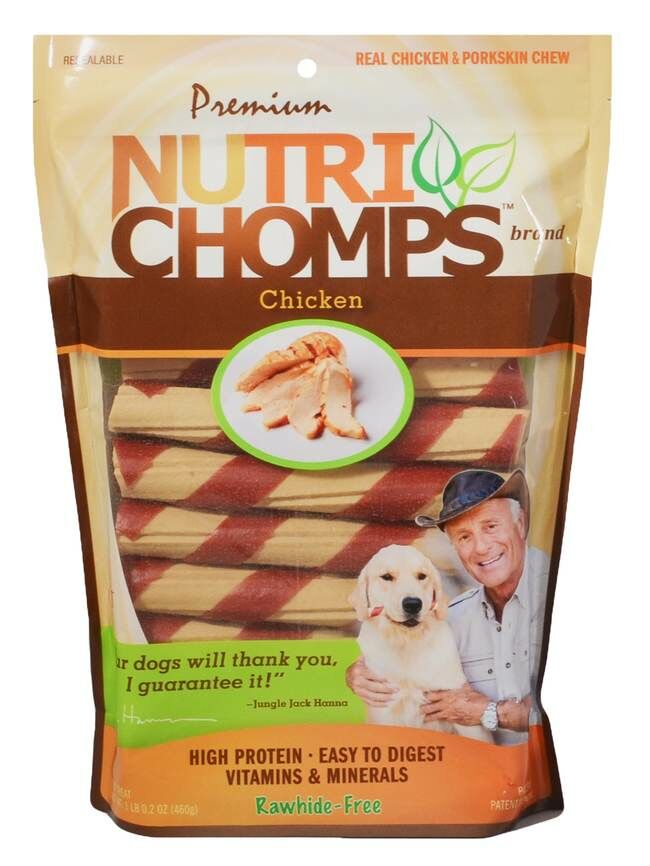 NutriChomps Chick Twist W/Wrap - Chicken, 15 Count