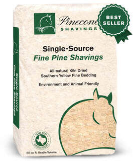 Pinecone Shavings Single-Source Fine Pine Shavings, 4-Cu. Ft