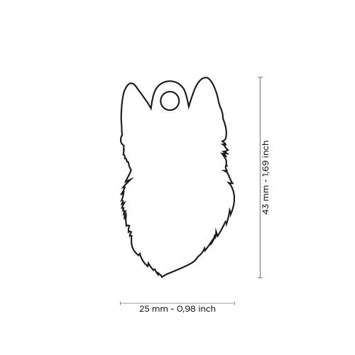 MyFamily Friends German Shepherd ID Tag