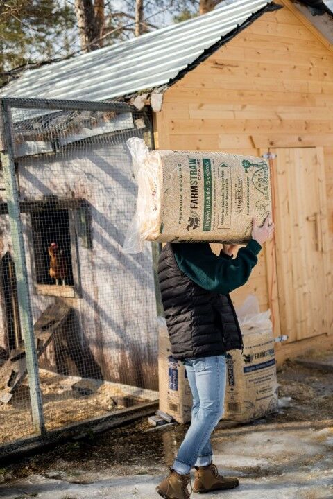 HealthiStraw FarmStraw Coarse Premium Animal Bedding, 12-Cu Ft