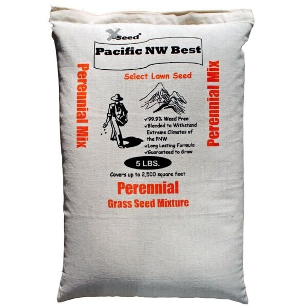 X-Seed Pacific Northwest Best Perennial Grass Seed Mixture, 5 lb.