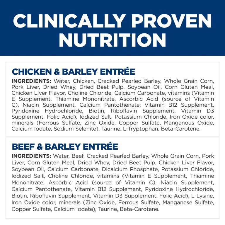 Hill's Science Diet Adult 7+ Entree Canned Dog Food Chicken And Beef, 13-Oz, 12-Pk